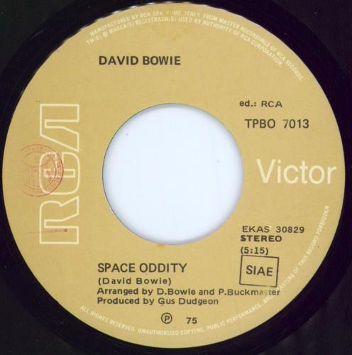 David Bowie Space Oddity Italian 7